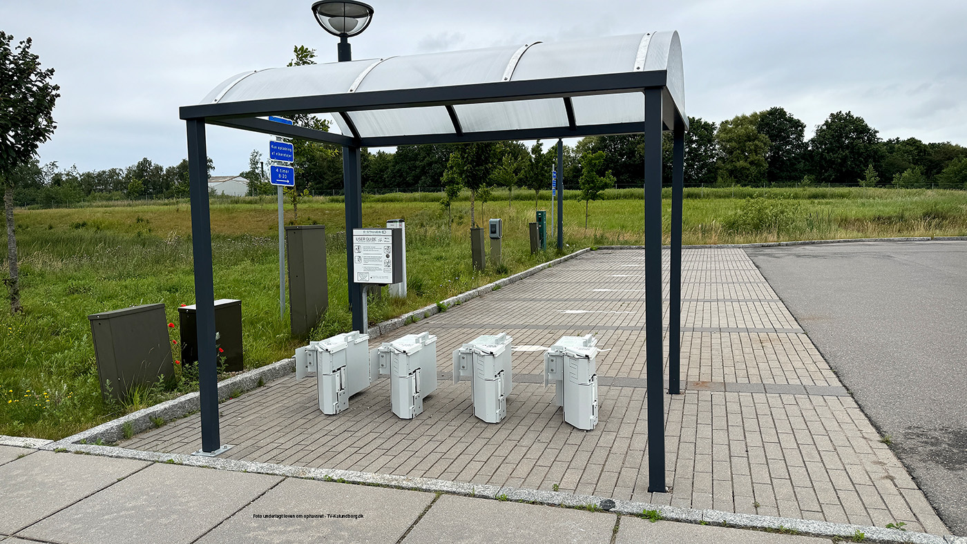 Lad din elcykel gratis på nye ladestationer