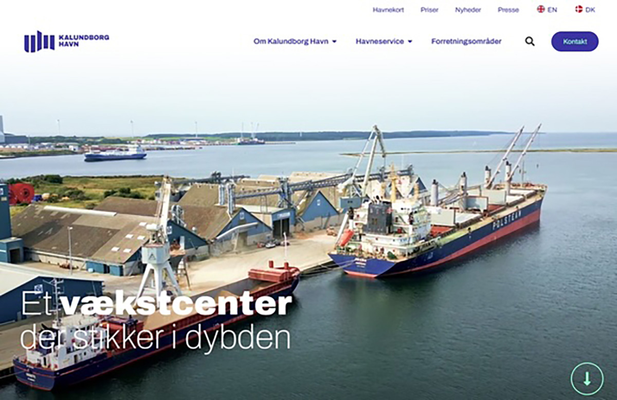 Ny visuel profil markerer Kalundborg Havns fremtid
