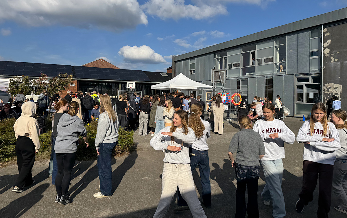 Det traditionelle skoleskema var skiftet ud