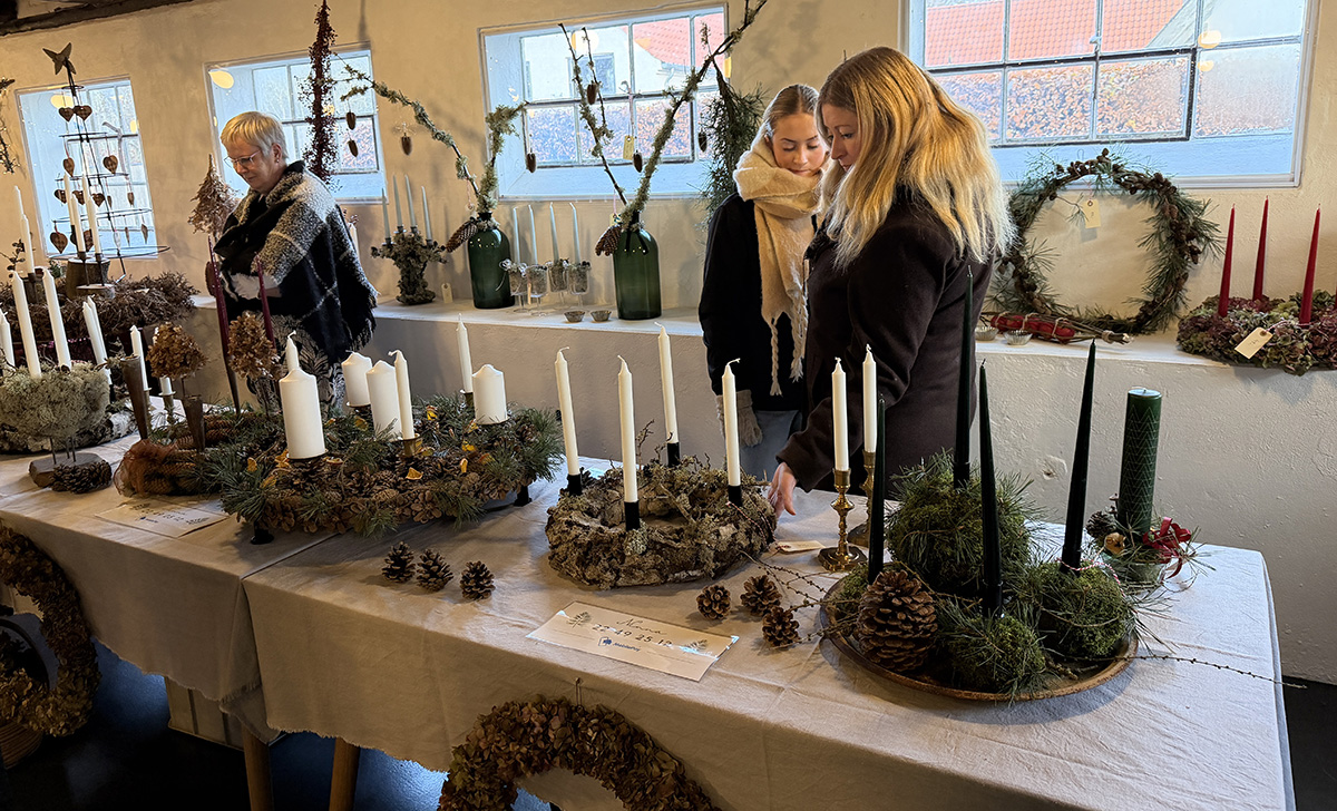 Julehyggen bredte sig på Strids Mølle