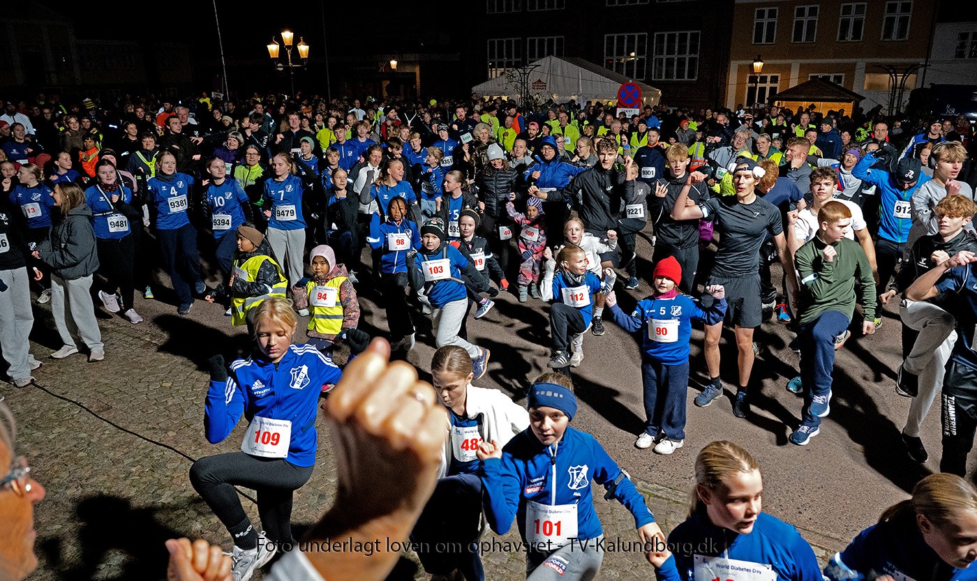 World Diabetes Day sætter Kalundborg i bevægelse