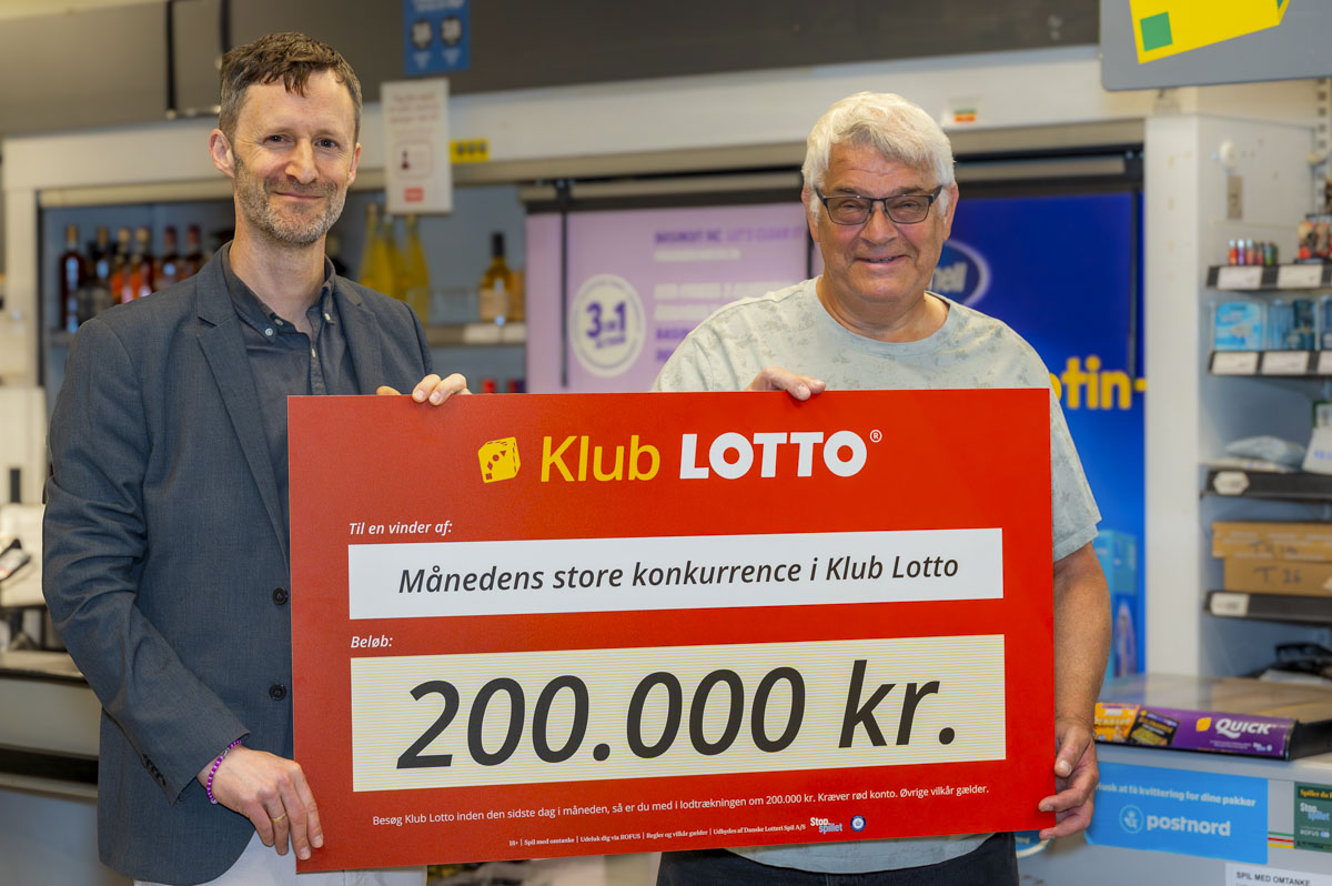 Jørgen vandt en stor gevinst