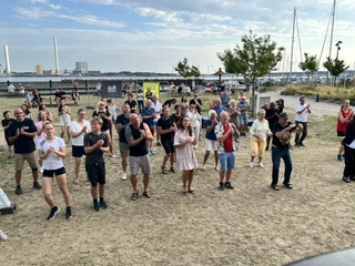 Salsa-torsdag for sidste gang i Havneparken