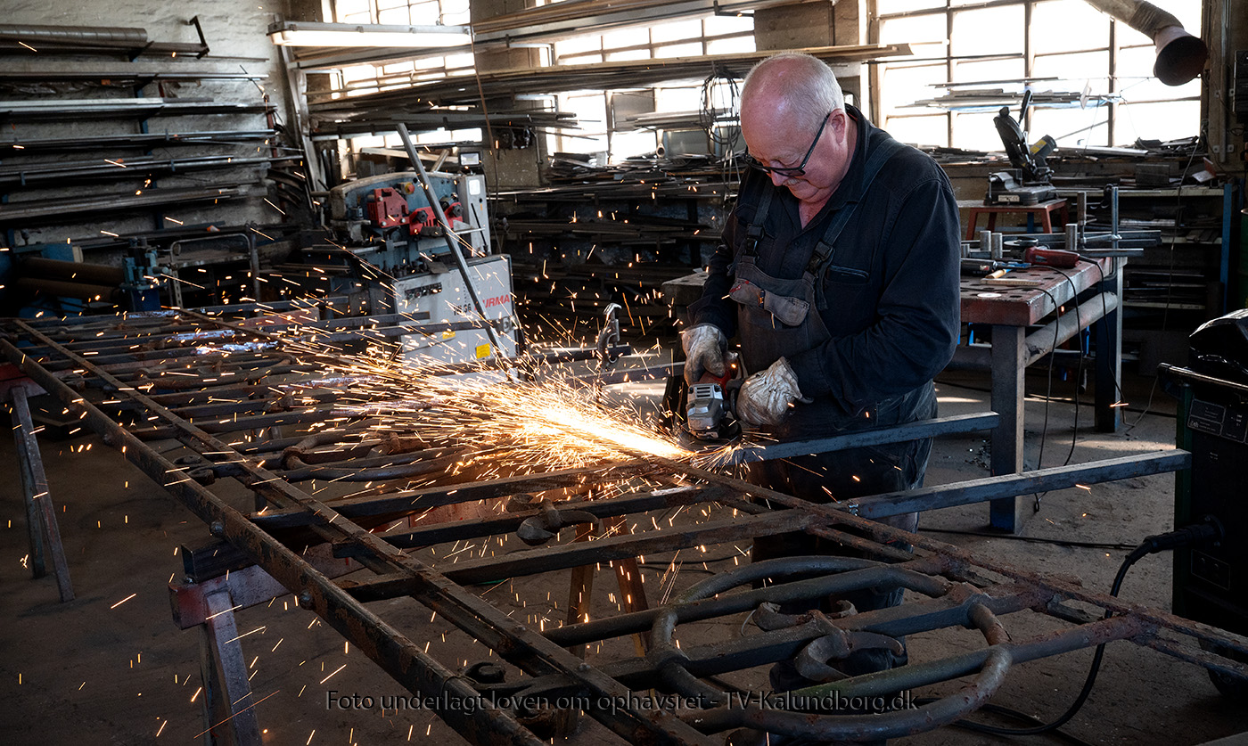 Historisk gelænder fra Møllebakketrappen får nyt liv