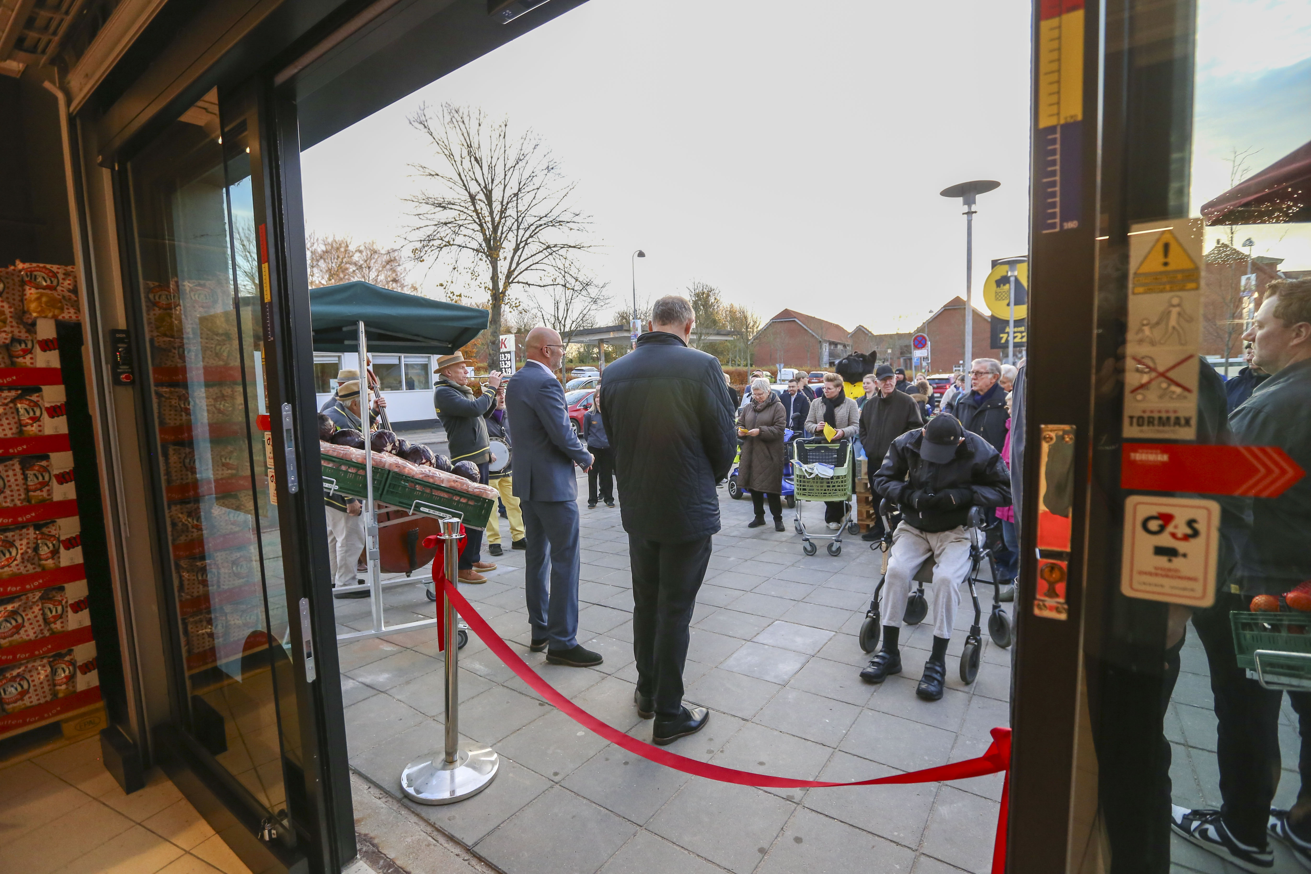 Netto i Gørlev åbnede for fuld musik