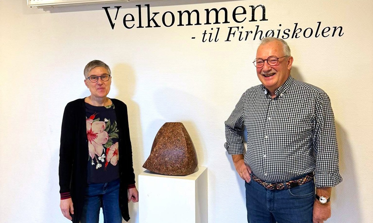 Frivillig skoleven giver ekstra hænder 