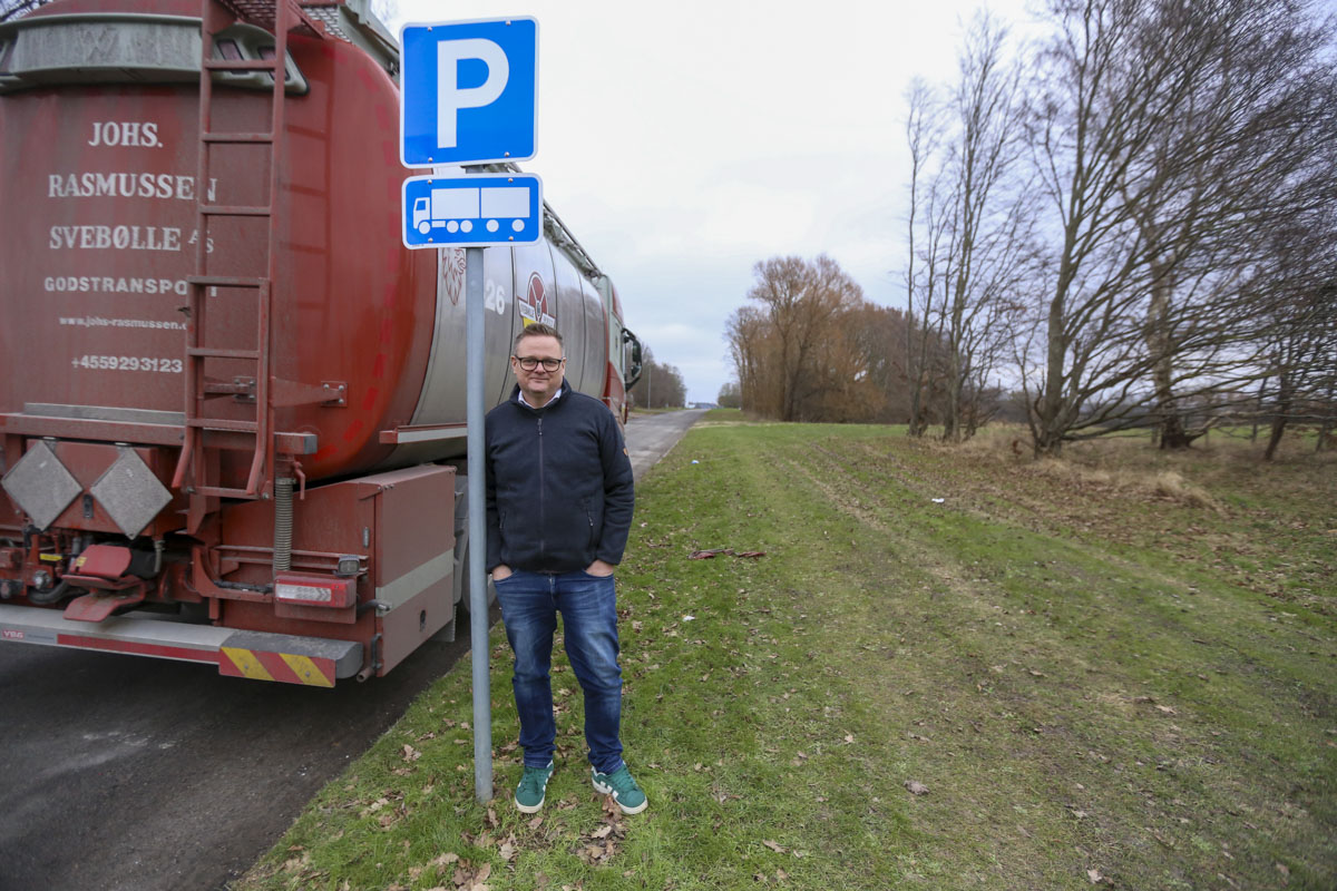 Tidligere politiker: Sådan kan vi løse  problemet omkring lastbilsparkering