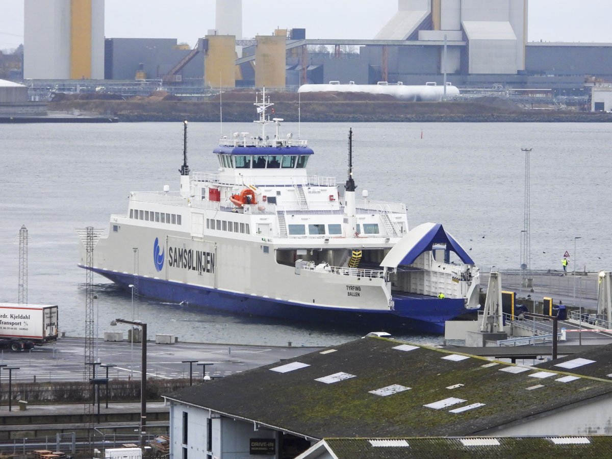 Kold fornøjelse at sejle med Tyrfing