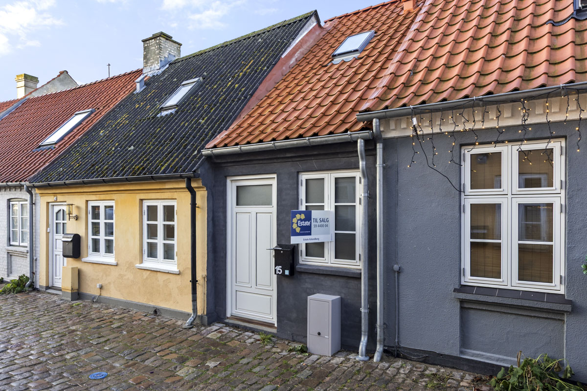 Danmarks mindste hus ligger i Kalundborg - nu er det til salg