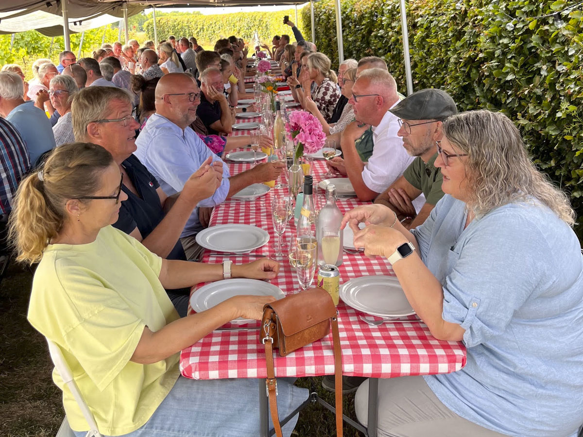 Vinfestival på Røsnæs er en succes