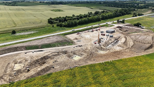 Nu bygges de første broer til Kalundborgmotorvejen