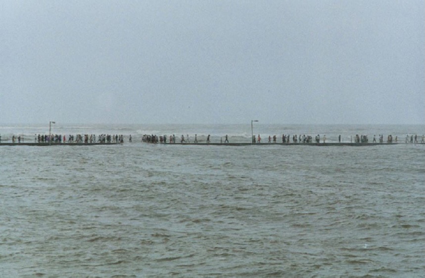 Eva Kochs værk NoMad vises på storskærm i Kalundborg