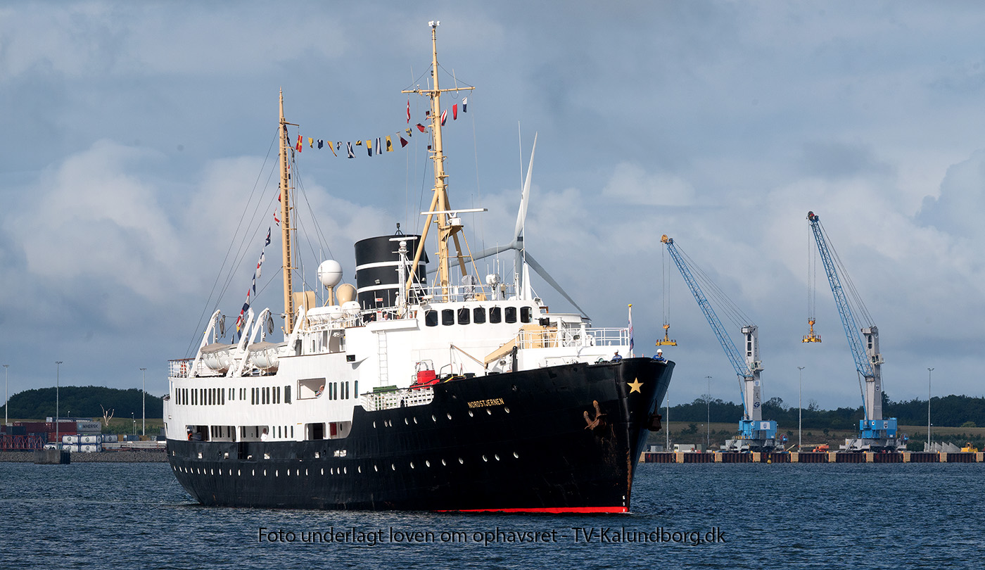 Krydstogtskib fra 1956 anløb Kalundborg tirsdag morgen