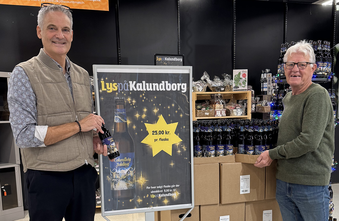 Årets juleøl er klar til salg