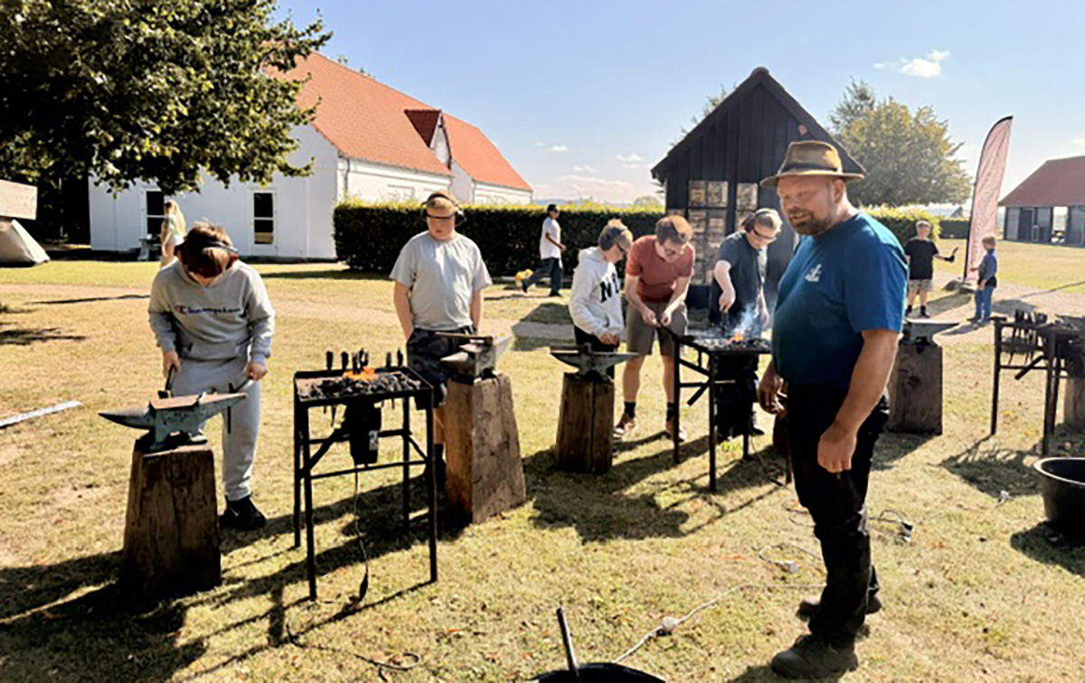 Elever rykkede undervisningen ud i naturen ved Tissø