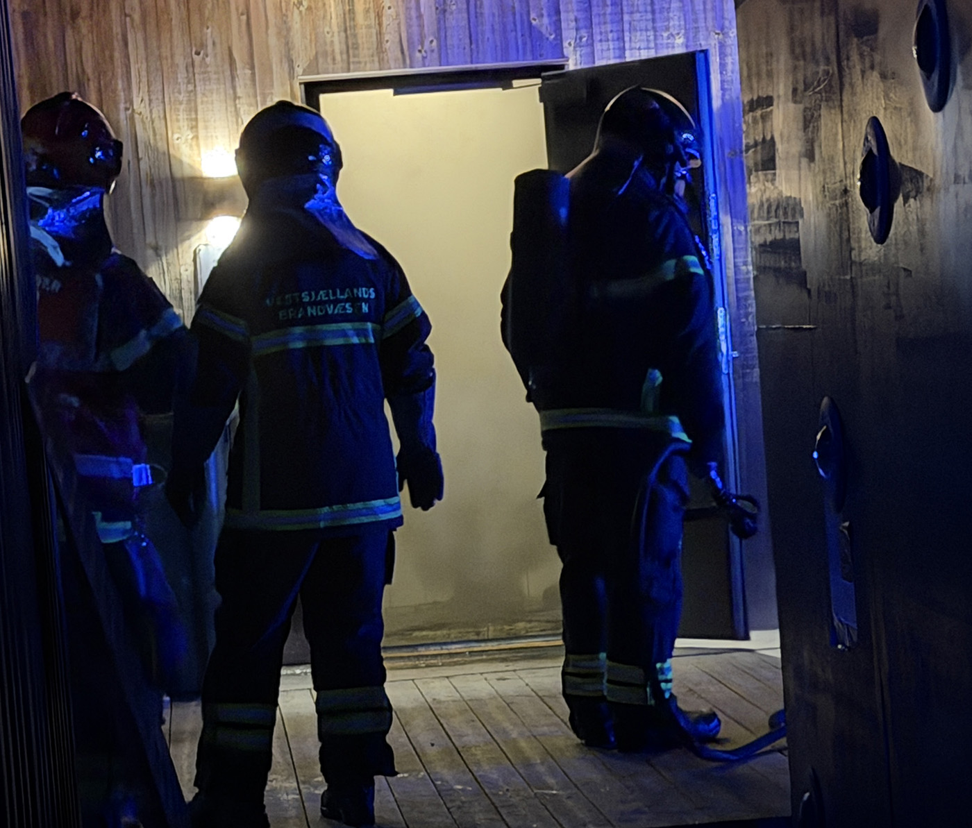 Brand på offentlig bygning