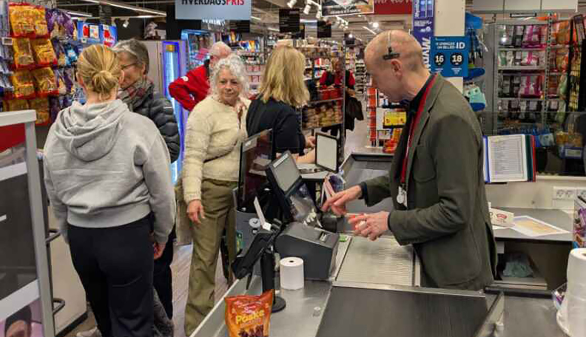 Påskeposer til 25 familier i Kalundborg