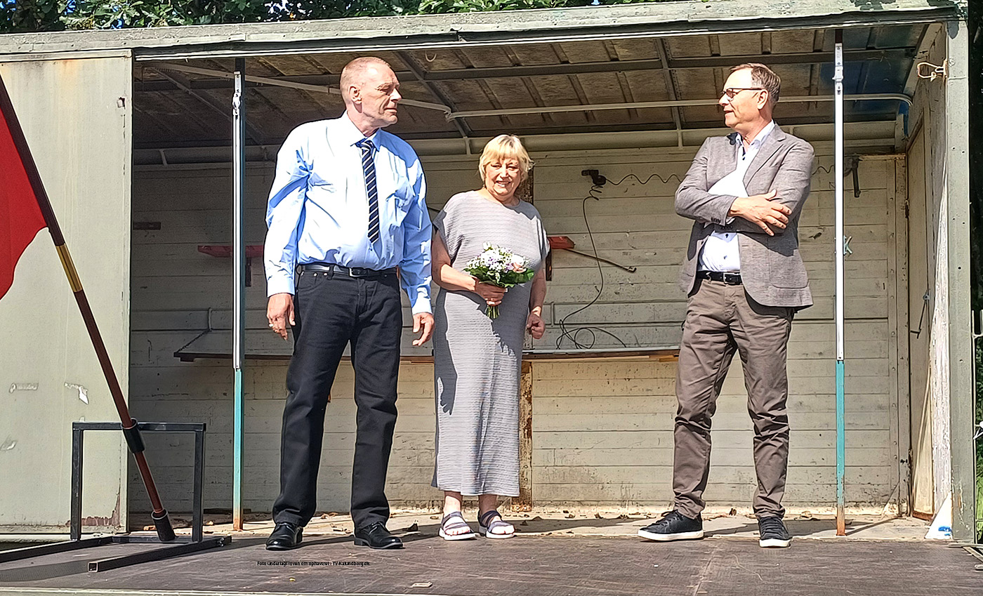 Kræmmere blev gift på markedspladsen