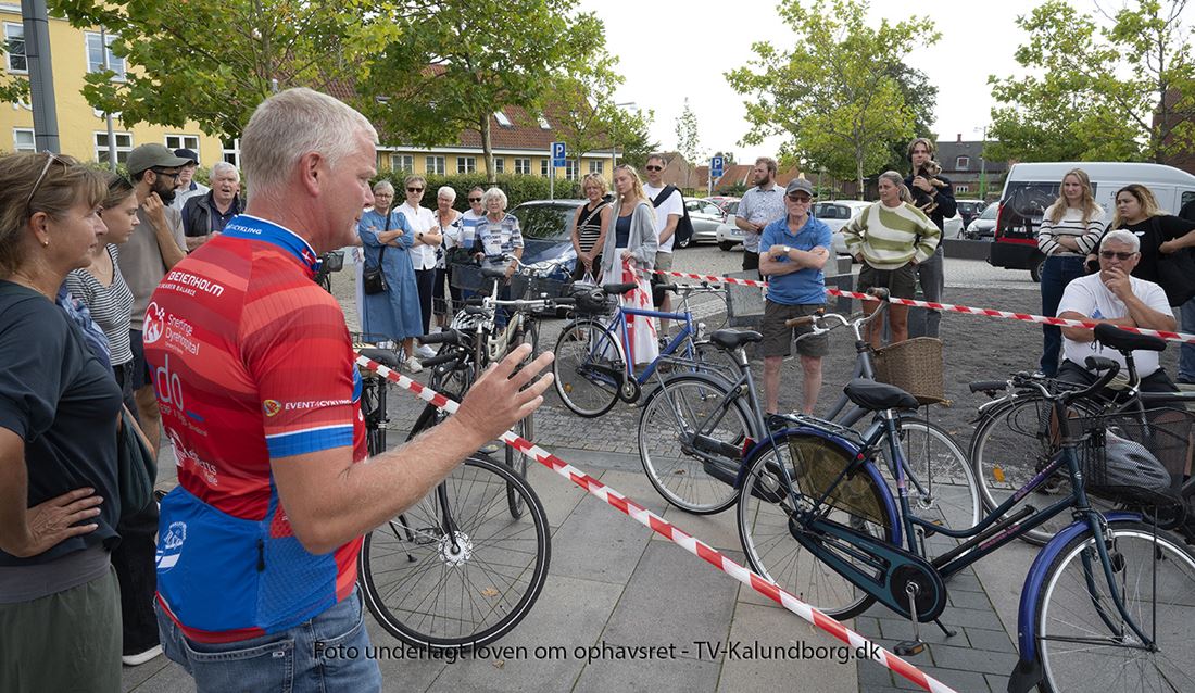 Cykelmarked på Solskinspladsen