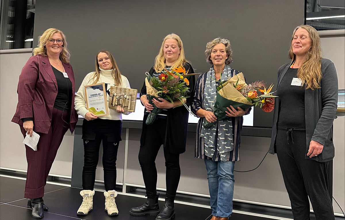 Hædret for forbilledligt socialt ansvar