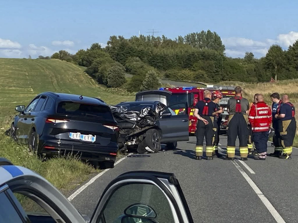 Trafikuheld på Sorøvej - dør klippet af