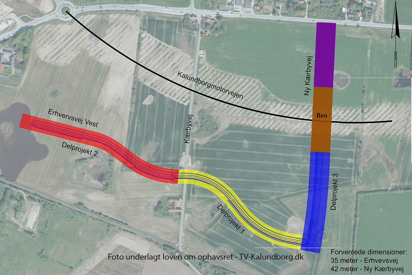 Der skal træffes beslutning om ny vej til erhvervsområde