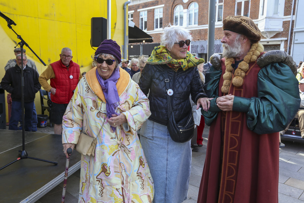 Solskinspladsen er blevet et kulturelt lyspunkt i Kalundborg