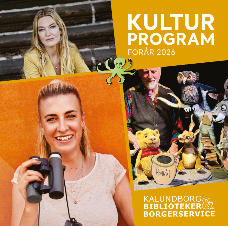 Kulturprogram fra Kalundborg Bibliotekerne er klar