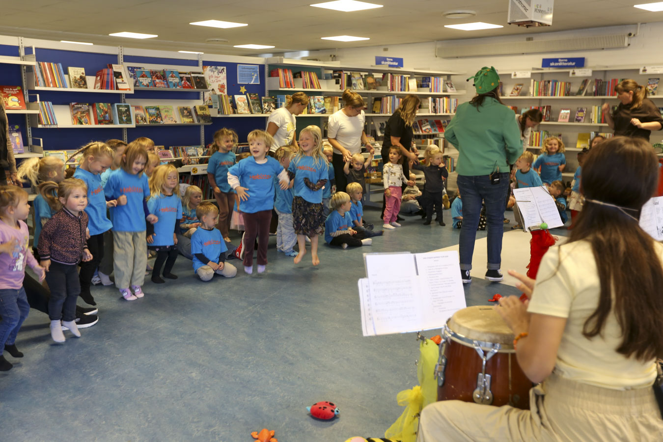  Musisk Skole satte gang i sangen for kommunens yngste