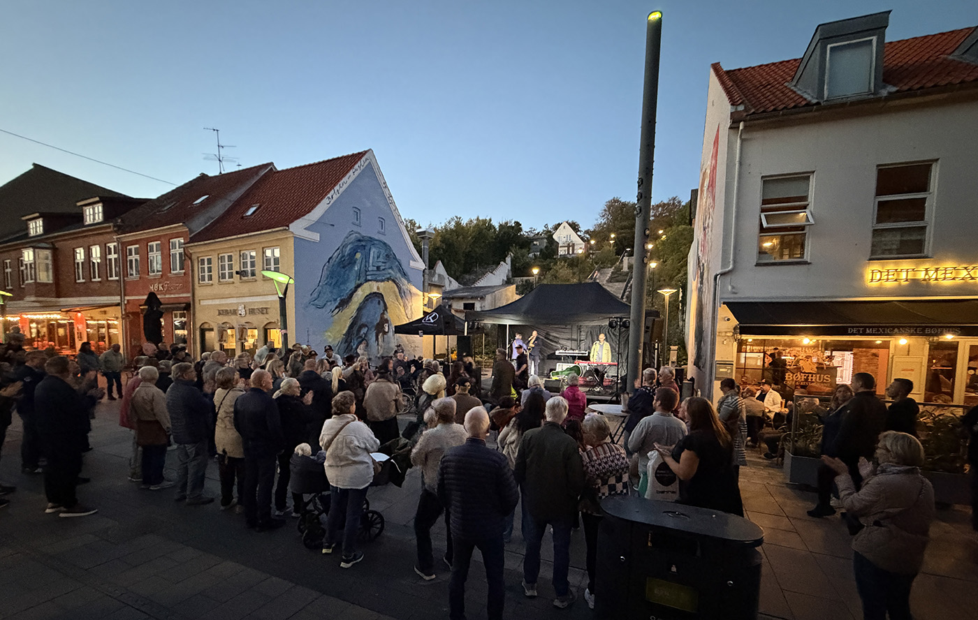 Zididada satte punktum for vellykket aftenåbent