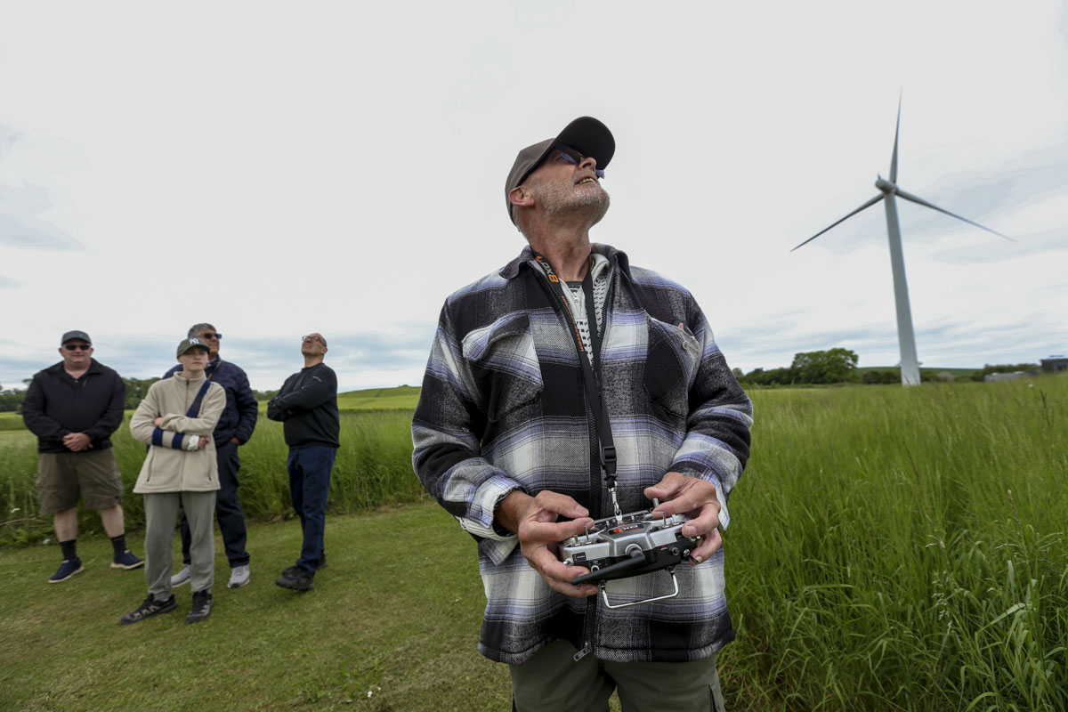 Modelflyklub holdt åbent hus
