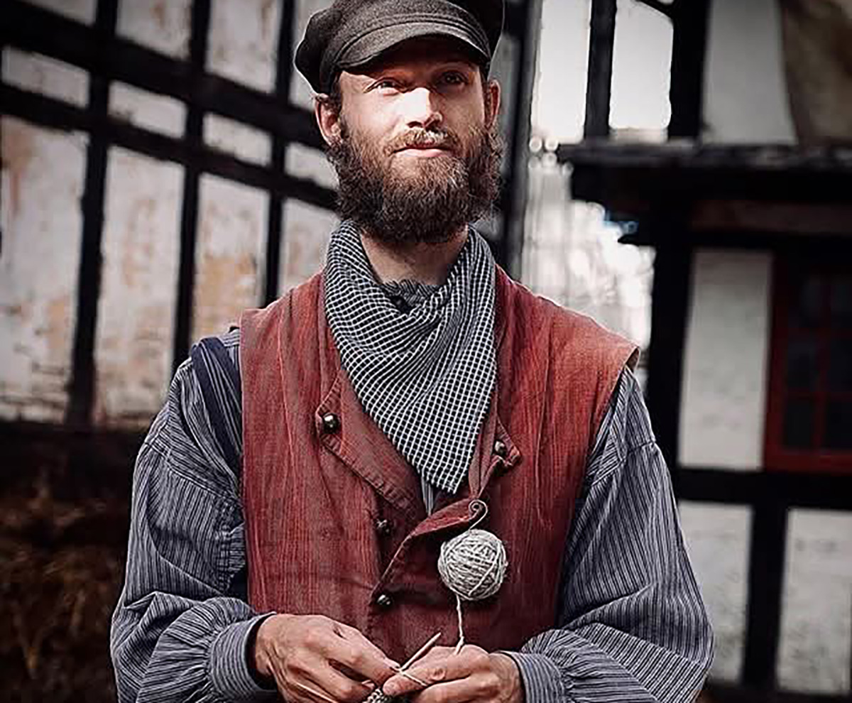 Den vandrende strikker