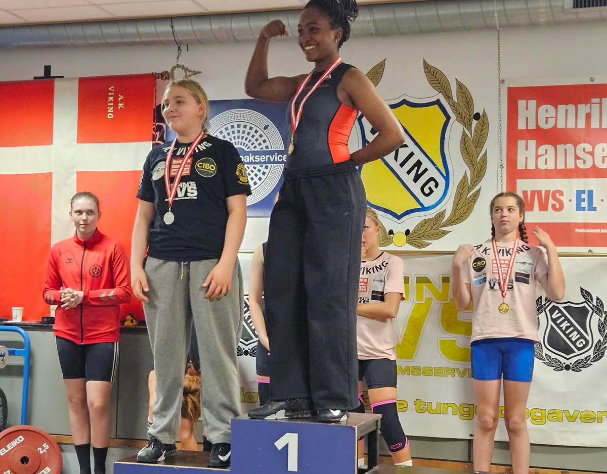 Seks løftere fra VK Esbern Snare kom hjem med medaljer
