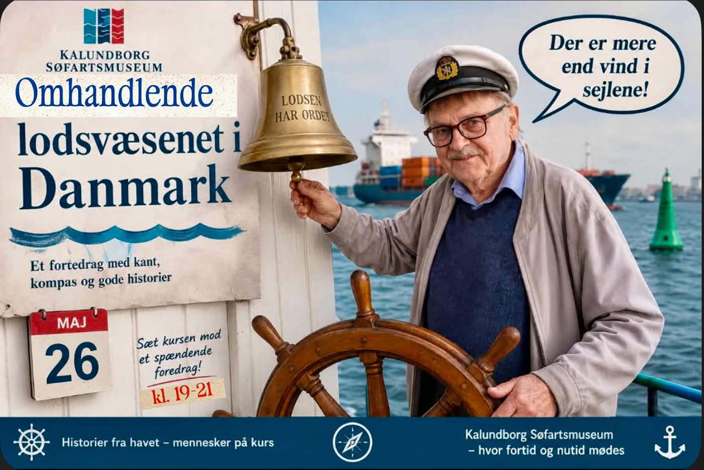Foredrag hos Kalundborg Søfartsmuseum