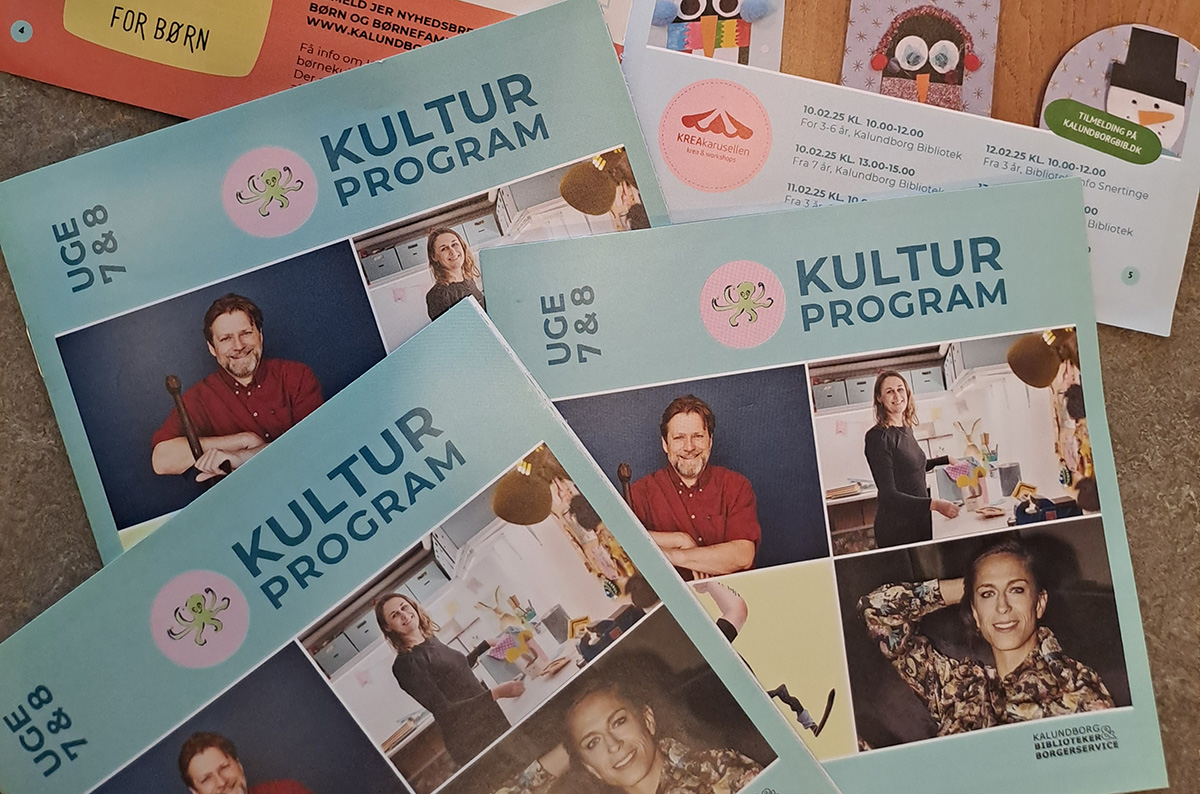 Nyt program: Vinterferie på  bibliotekerne