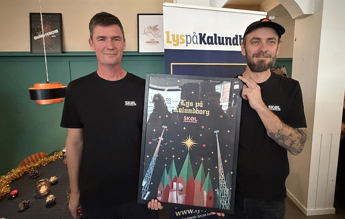 Lokal juleøl skal bidrage til mere lys i Kalundborg