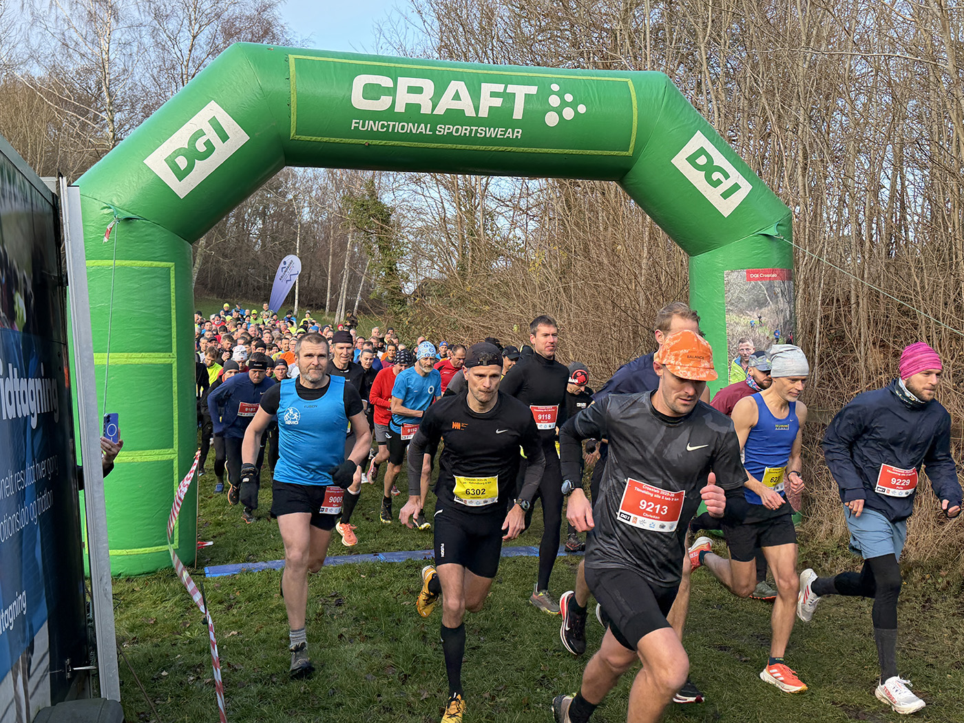 Stort fremmøde til årets crossløb i Kystskoven