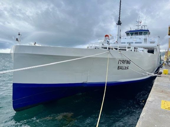 Vejret driller - Samsø færgen forsinket igen