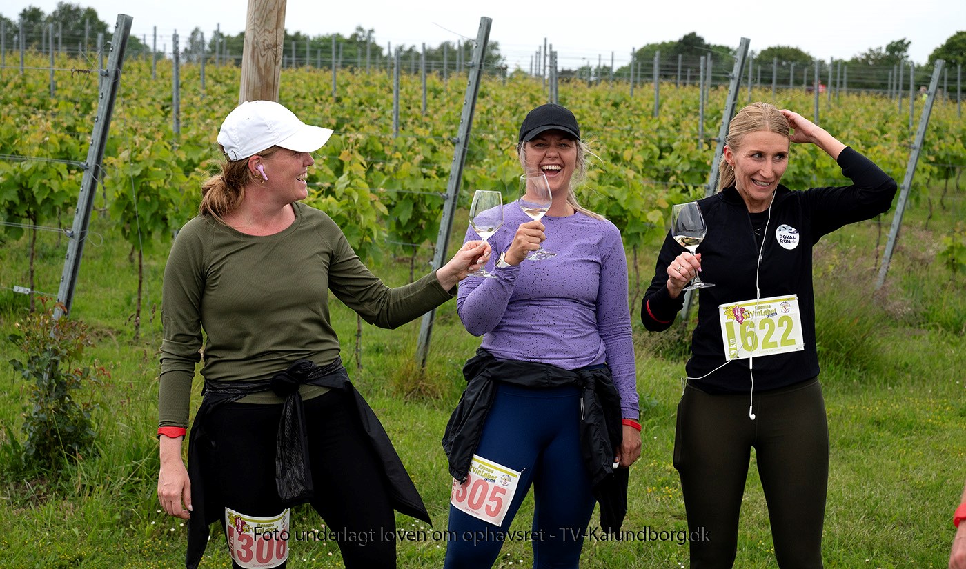 Motionsløb med indskudte vinpauser