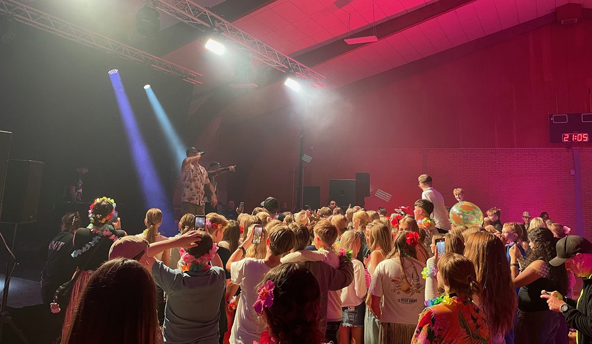 Første UngFest samlede Kalundborgs unge til alkoholfri fest