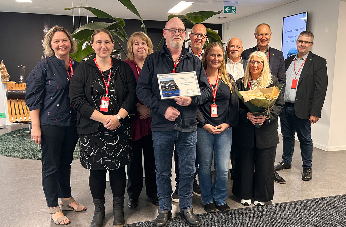 Hædres for sit stærke sociale engagement