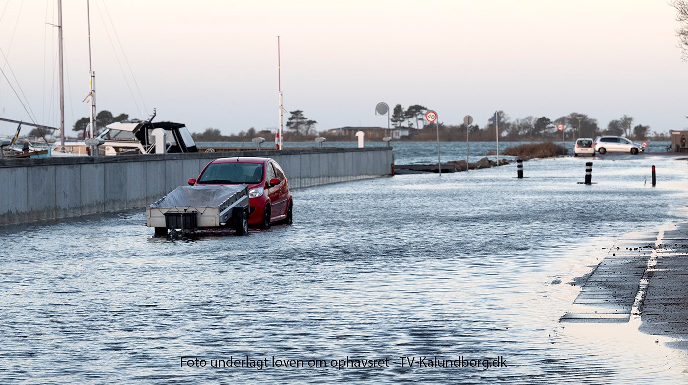 Før stormfloden rammer Kalundborg