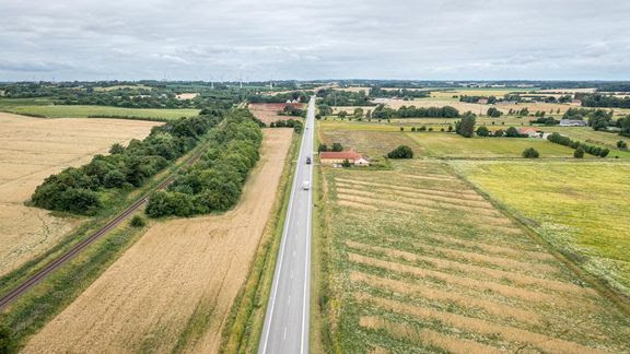    Asfaltarbejde påvirker trafikken på rute 23