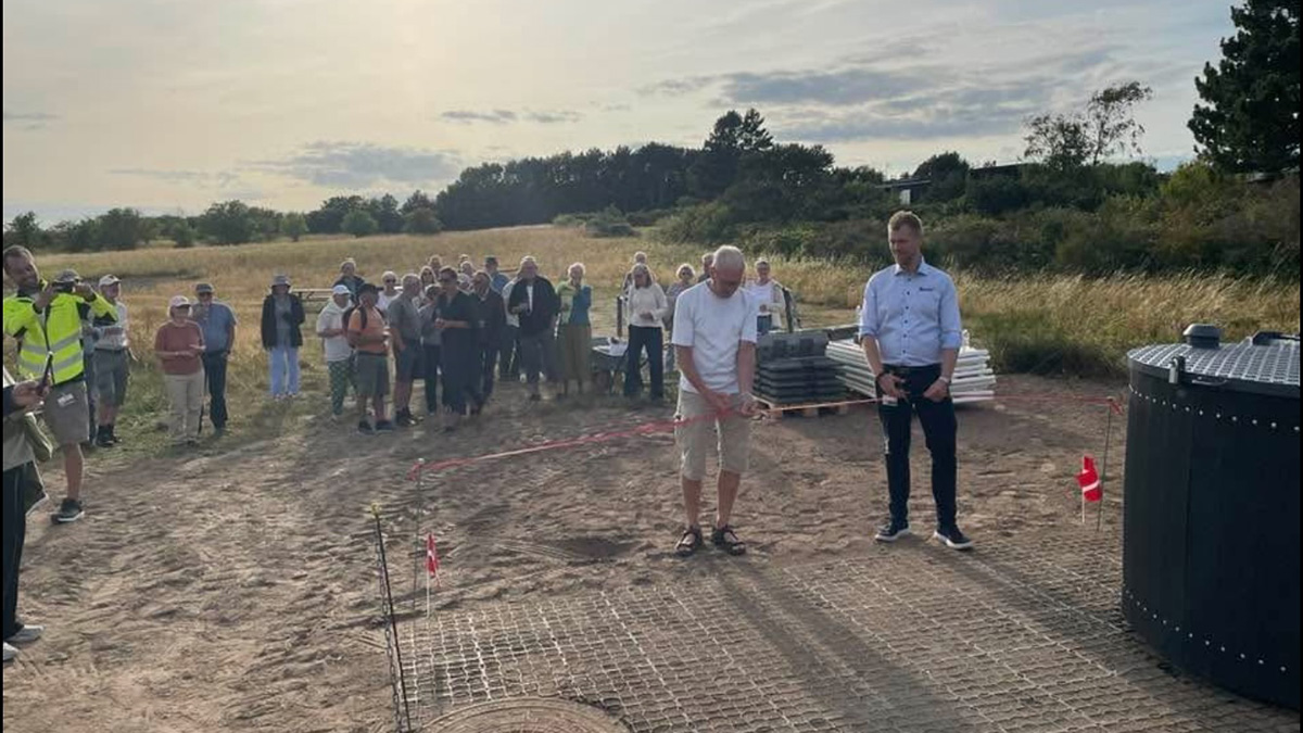 Spildevand fra Helles Klint ledes nu til Ulstrup Renseanlæg