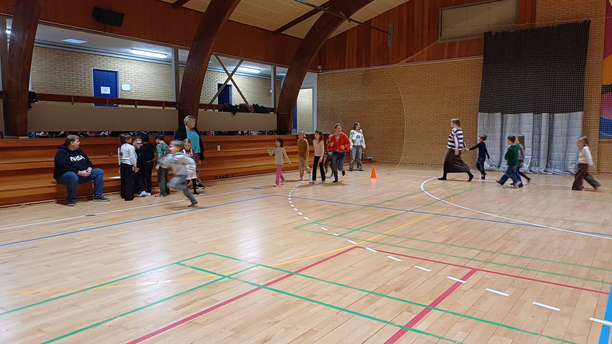 Elever gik kilometer for Børnenes Indsamling