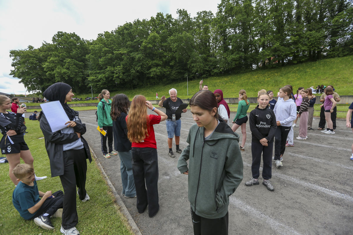 350 elever dystede i atletik i Munkesøen