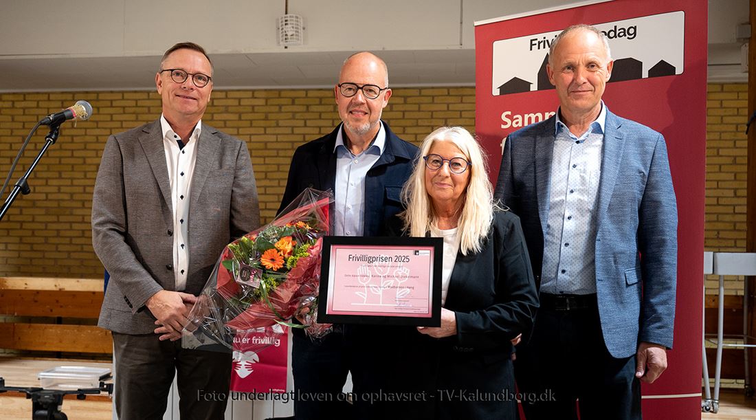 Frivillig fredag med prisuddeling