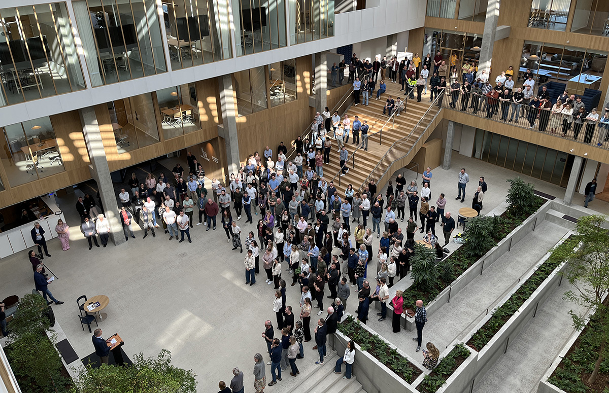 Ny administrationsbygning taget i brug