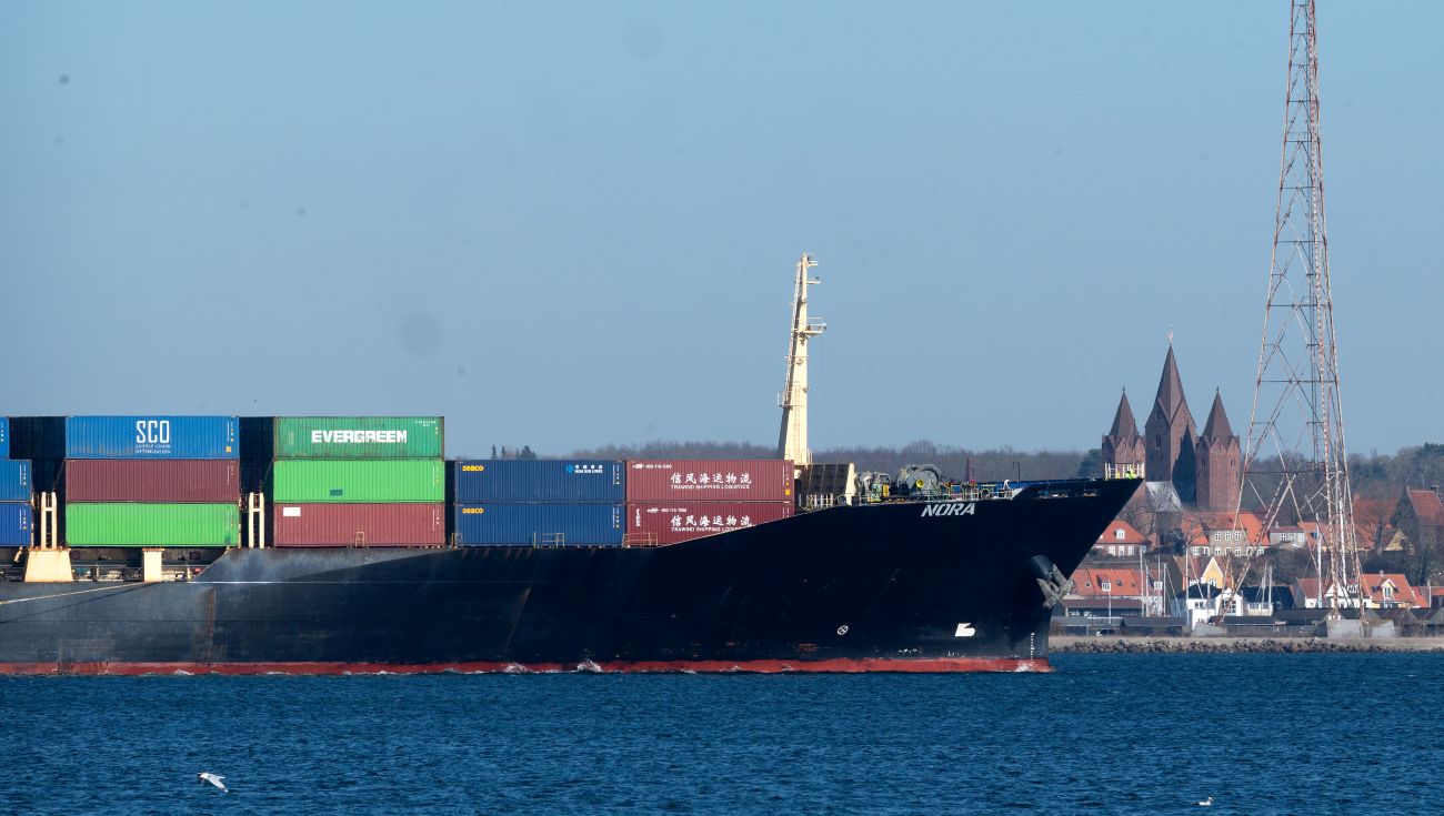 Tidligere tilbageholdt iransk skib er anløbet Kalundborg Havn