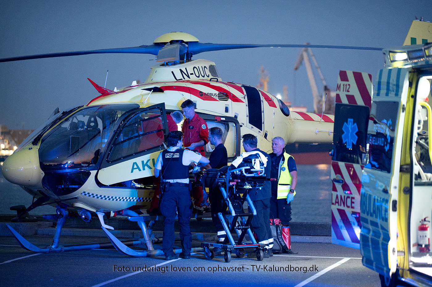 To personer anholdt efter knivstikkeri i Kalundborg onsdag aften